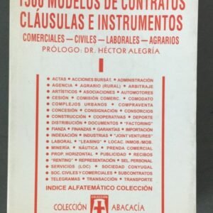1500 Modelos De Contratos Cláusulas E Instrumentos