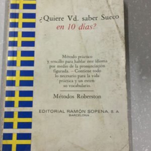 ¿quiere Vd. Saber Sueco En 10 Dias – Métodos Roberston ¿quiere Vd. Saber Sueco En 10 Dias – Métodos Roberston