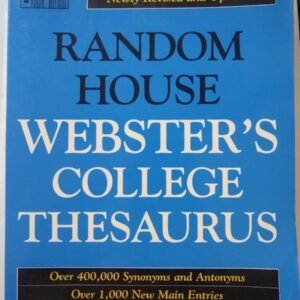 Webster’s College Thesaurus