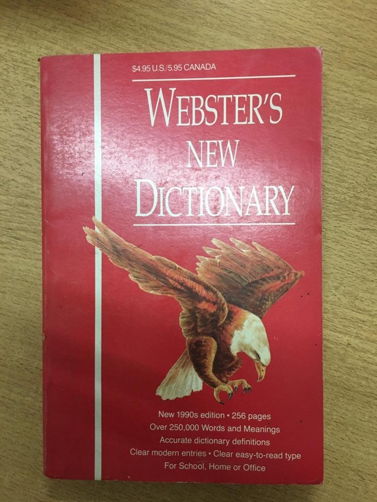 Webster`s New Dictionary